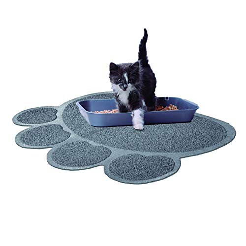 Tappetino per gatti a forma di zampa di gatto, per...