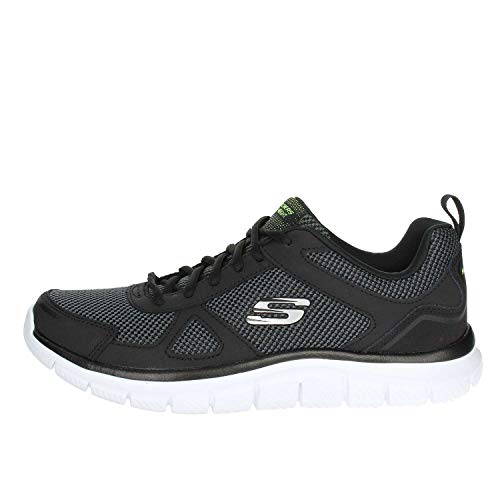 Skechers 52630, Scarpe Running Uomo, Nero/Bianco(black/white), 45 EU