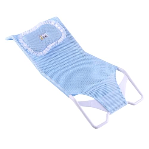 Soutien sécurisé pour de 0 à 6 mois avec ce lit de bain rembourré lavable pour nouveau-né
