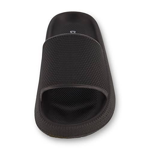 CUSHIONAIRE Kid's Feather pool slide with +Comfort, Black 123