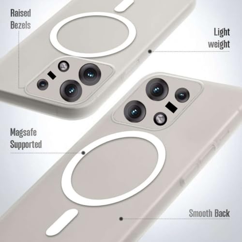 Image of Frosted Magnetic Back Cover for Moto Edgee 50 Pro Semi Transparent Slim Matte Case, Shockproof, Wireless Charging Compatible, Anti Yellow [White]