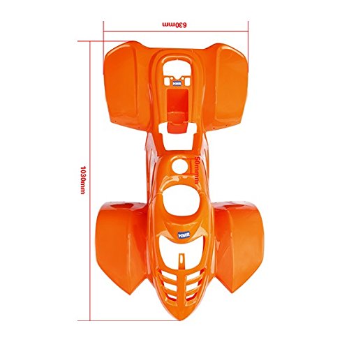 Quad ATV Quad Bambini 50-110 CC Plastica Set Arancione