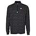 Cutter & Buck Men's Black Cincinnati Bengals Big & Tall Traverse Eco Camo Tri-Blend Drytec Quarter-Zip Jacket