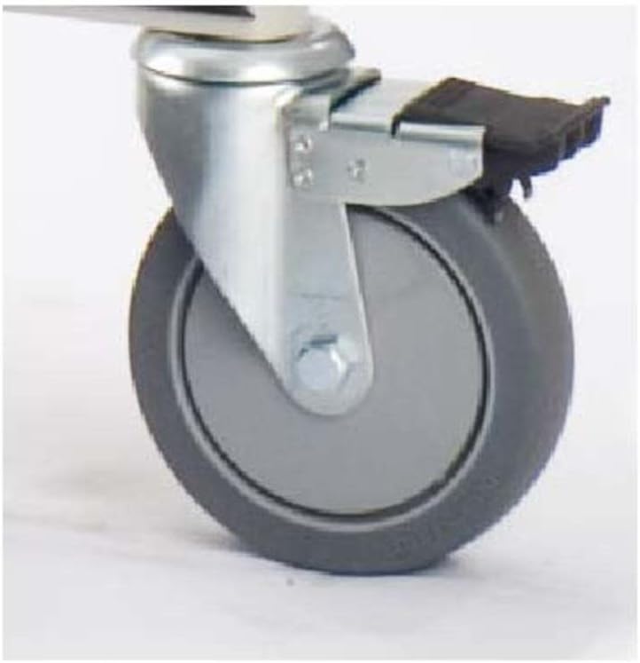 1123539 Lift Castor Assembly with Lock, 5" Diameter