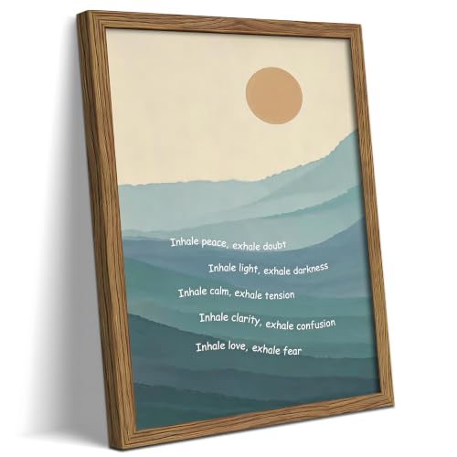 Inhale Exhale Mindfulness Wall Art