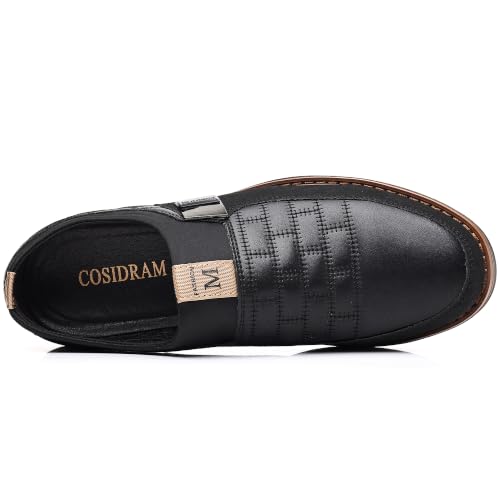 Image of COSIDRAM Mens Casual Shoes Dress Sneakers Loafers Comfort Walking Shoes | Lightweight slip-on for hassle-free wear. Cloud-like comfort, sock-friendly fit for daily & semi-formal occasions.