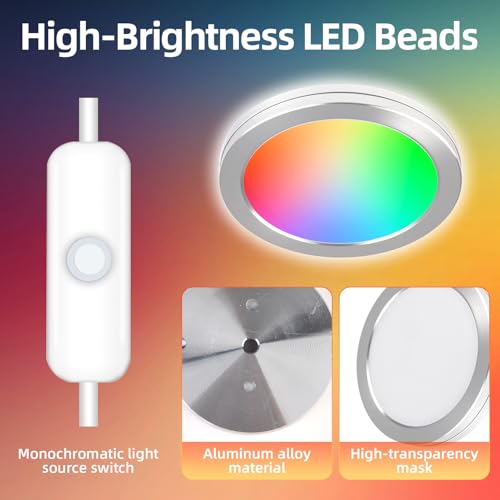 3D-printer LED Strip Lighting Kit, 16 soorten RGB-lampen voor Bambu Lab A1, A1mini, P1S, P1P, X1C, 3D-printer accessoires voor creatieve nachtlampmodellen, reserveonderdelen voor 3D-printer - Afbeelding 4