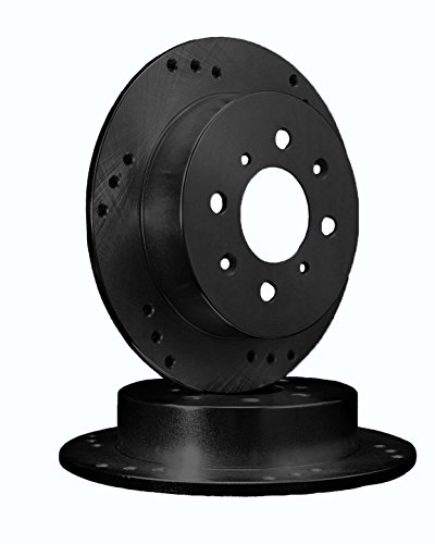 ATL Autosports Performance Brake Rotors REAR PAIR Fits 2004 Ford Focus [SVT - W/Rear Disc ] ATL54106-02DOBZ