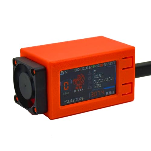 NM Miner V2pro 78KH/s Upgrade to 307k Mini Lottery BTC Miner Solo Miner Win 6.25 BTC with Fan BTC Table Gadget