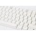 NIXLAOR 104 PBT Double-Shot Backlit Keycap Set for Mechanical Keyboard with Key Puller (White)