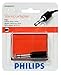 Produktbild Philips SWA 2550 W/10 Kopfhörer Stereo Adapter (6,35 mm Stecker-3,5 mm Buchse) schwarz
