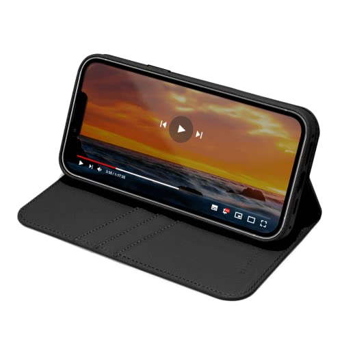 Étui portefeuille en cuir iPhone 12 Pro Max protection intégrale - 5