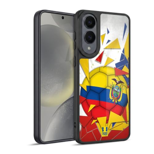Coque Samsung S25 Edge Antichoc au Design Football Équateur en Gel de Protection