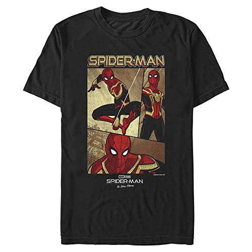 T-shirt Spider-Man No Way Home vêtement Marvel homme noir 4XL