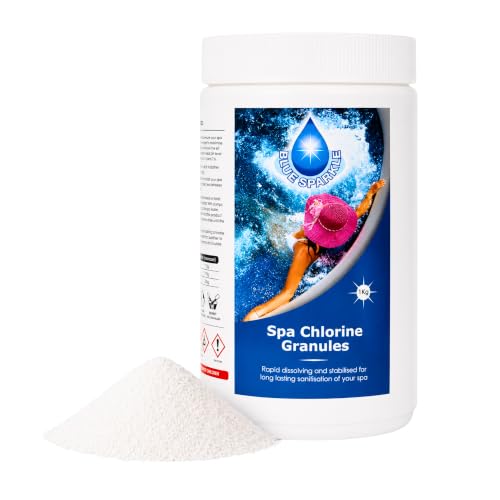 1 Kg Stabilised Chlorine Granules Fast Dissolving Pool Spa Treatment