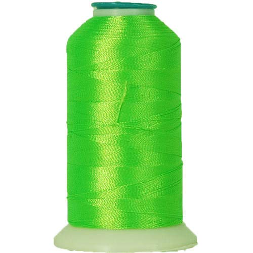 Image of ThreadArt Polyester Machine Embroidery Thread, 1000M 40wt, Neon Green 950