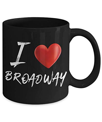 I Love Heart Broadway Coffee Mug