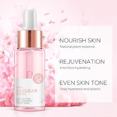 Sakura Skin Care Set, Skin Care For Teens 10-12, Travel Essentials Skincare Gift Set For Women - Cream, Serum, Eye Mask, Lip Mask, 5 Sleeping Mask, 5 Mud Mask, Hydrating Teen Skincare Kit
