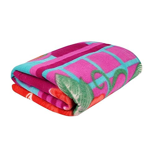 Arnav Fleece Single Bed Multicolor Printed AC Polar Blanket - Set of 1