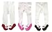 Jeleuon Baby Girls Infant Toddler 3 Pack of Soft Stock Tights Warm Legging Pants (6-12 Months, Patten#3)
