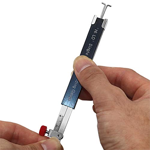 Schweißinspektionswaage Höhenmesser Hi-Lo Dedicated Internal Welding Ruler Schweißmesser