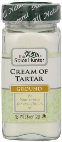 The Spice Hunter Cream of Tartar, 3.6-Ounce Jar (Pack of 3)