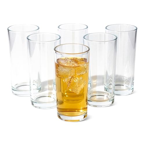 Amazon Basics Trinkgläser 6-Teiliges Set 443 6ml Spülmaschinenfest