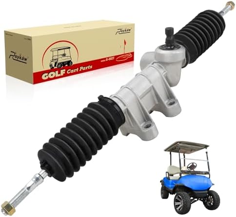 Roykaw Golf Cart Steering Gear Box Assembly Replacement with Tie ...