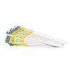 Universal 100 Pcs pH Test Strips Acid Alkaline pH Level Test Strips with Full pH Range 0-14 pH Strips for Urine, Water, Soil, Saliva, Aquarium, and Laboratory Use (Model DF001)