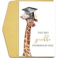 Tarjeta De Felicitación Old English Company 'Very Proud Of You' Para Graduación, Nuevo Trabajo O Promoción - Tamaño 15x15cm