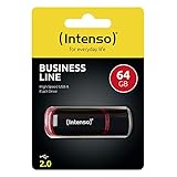 Intenso Business Line 64 GB USB-Stick USB 2.0 schwarz-rot