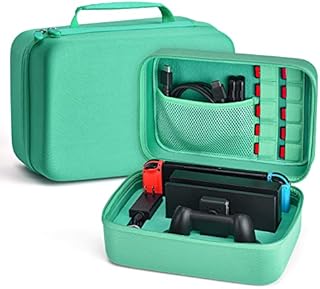 Carrying Storage Case for NS Switch/Switch OLED, Younik Large Storage Case for Switch Console & Accessories
