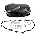 KUAFU Black Outer Clutch Cover Compatible with Can Am Outlander Renegade 500 570 800 850 1000 2007-2020 1 Pc Replacement for 420611397