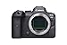 Canon EOS R6 Full-Frame Mirrorless Camera with 4K Video, Full-Frame CMOS Senor, DIGIC X Image Processor, Dual UHS-II SD Memory Card Slots, and Up to 12 fps with Mechnical Shutter, Body Only, Black