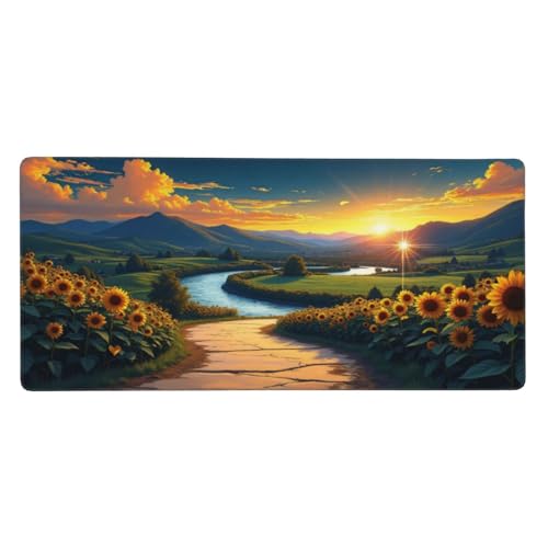 Tapis de souris de jeu grand format pour clavier PC et gaming de bureau