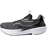 Saucony Men's Echelon 9 Sneaker, Black/White, 10