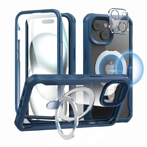 Coque iPhone 15 magnétique idéale pour la conduite et les appels vidéo