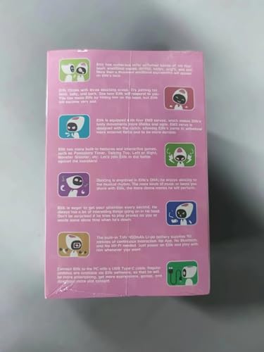 ENERGIZE LAB Eilik Pink - Touch Interactive Toys, Cute Robot Pets with Abundant Emotions. Idle Animations&Mini-Games, Unique Gift for Girls & Boys. Support Update. ENERGIZE LAB Eilik Pink - Touch Interactive Toys, Cute Robot Pets with Abundant Emotions. Idle Animations&Mini-Games, Unique Gift for Girls & Boys. Support Update.