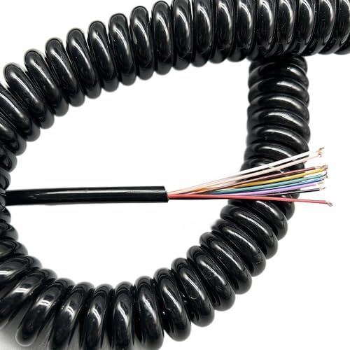 Câble extensible en spirale 24 AWG pour éliminer les nœuds et gagner de l'espace