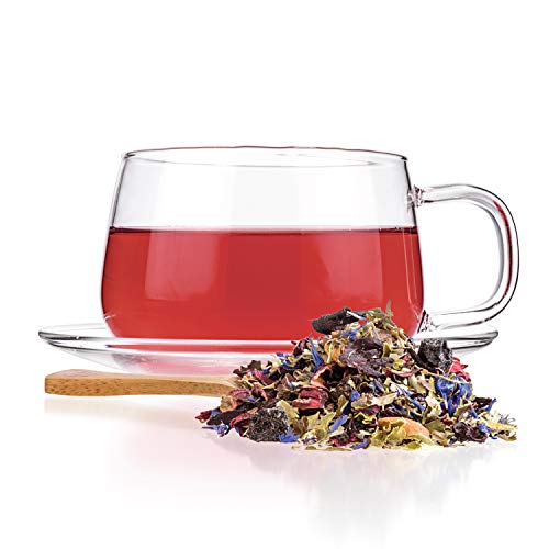 Tealyra - Scandinavian Wild Berry - Black Currant - Goji Berry - Hibiscus Health Tonic - Loose Leaf Tea - Relaxing - Anti-Inflammatory - Anti-Stress - Caffeine-Free - 112G (4-Ounce) #TOP2