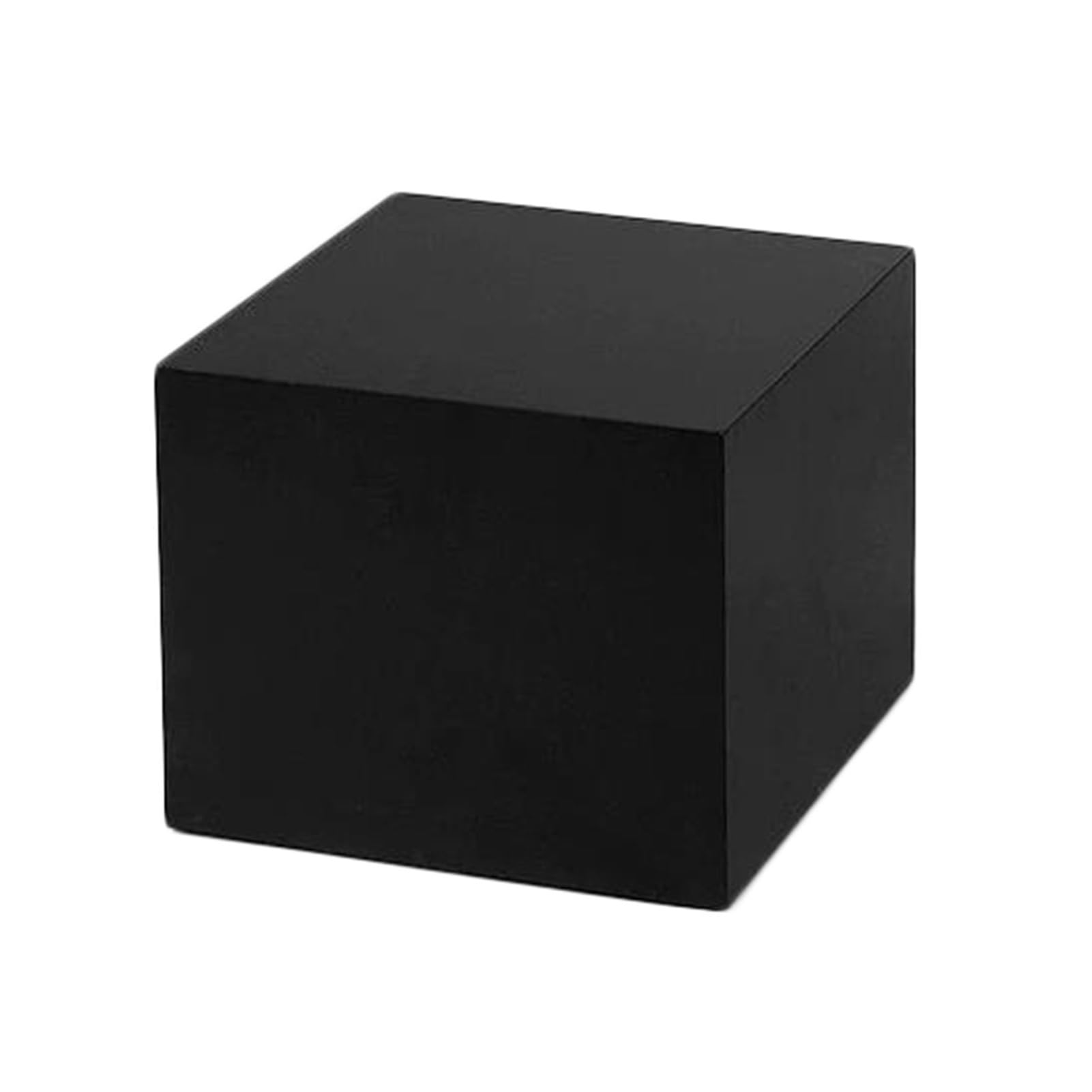 Generico Supporto Quadrato Nero con piedistallo - Base 30x30 cm per Decorazioni per Eventi, Colonna espositiva Portatile, nessun Montaggio richiesto, Ideale per manichini e Accessori fotografici, por