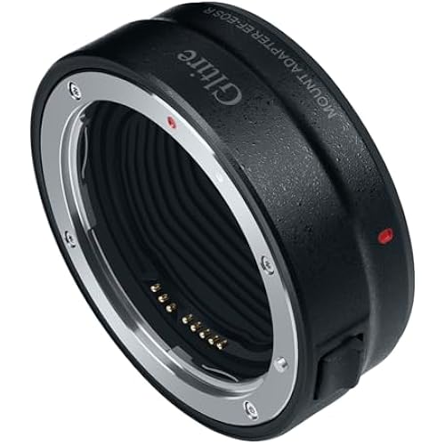 EF-EOS R Lens Adapter, Auto Focus Mount Adapter for Canon EF/EF-S Lens to RF Mount Camera, Compatible with Canon R5 R6 R7 R8 R10 R50 R100 RP R3
