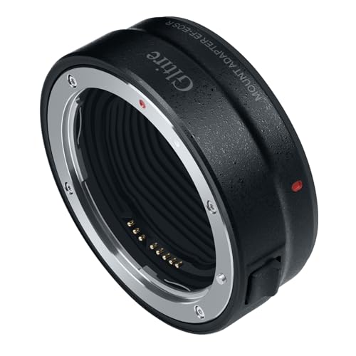 EF-EOS R Lens Adapter, Auto Focus Mount Adapter for Canon EF/EF-S Lens to RF Mount Camera, Compatible with Canon R5, R6, R7, R8, RP, R3, R10, R50