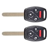 OCPTY Replacement 2Pcs Remote Head Key for Honda for Civic 2006-2013 N5F-S0084A 35111-SVA-305 3248A-S0084A 35111-SVA-306 35118-TR0-A00