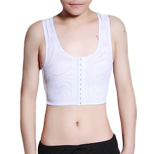 BaronHong corset volet gilet élastique lesbiennes tomboy compression sport