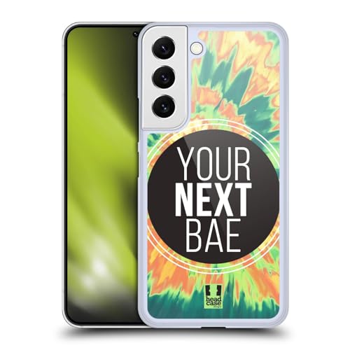 Head Case Designs Your Next Bae Tie Dye Fantasia Custodia Cover Dura per Parte Posteriore Compatibile con Samsung Galaxy S22 5G