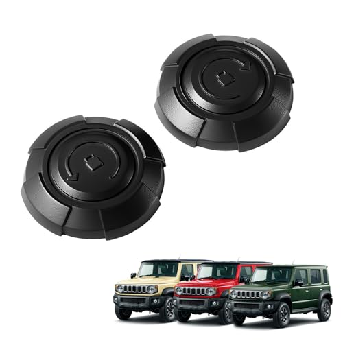 For ジムニーノマド JC74 5ドア専用キーホールカバー 傷防止・耐摩耗性に キーホール保護 マグネット式キーロックシリンダーカバー ABS素材 2ピースセットジムニーノマドアクセサリー