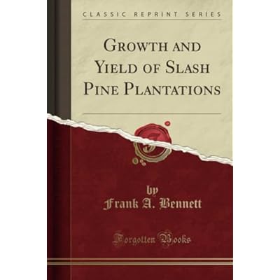 Growth and Yield of Slash Pine Plantations