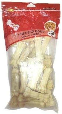 25 Piece 4-5 Us Beef Hide Lennox Natural Knot Bone Bone, One Size