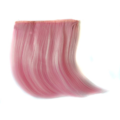 Preisvergleich Produktbild SUCES Haarteile Fashion Glamourös Haarteil Hübsche Mädchen Perücken Haarverlängerung Haarteil Pferdeschwanz Haarverlängerung Perücke Glatt (Rosa)